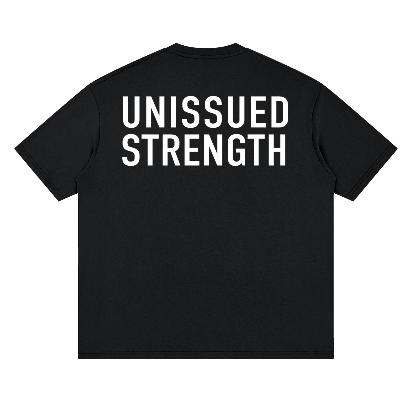 Unissued Strength Oversized Drop Shoulder T-Shirt | Relaxed Fit Heavyweight Tee
