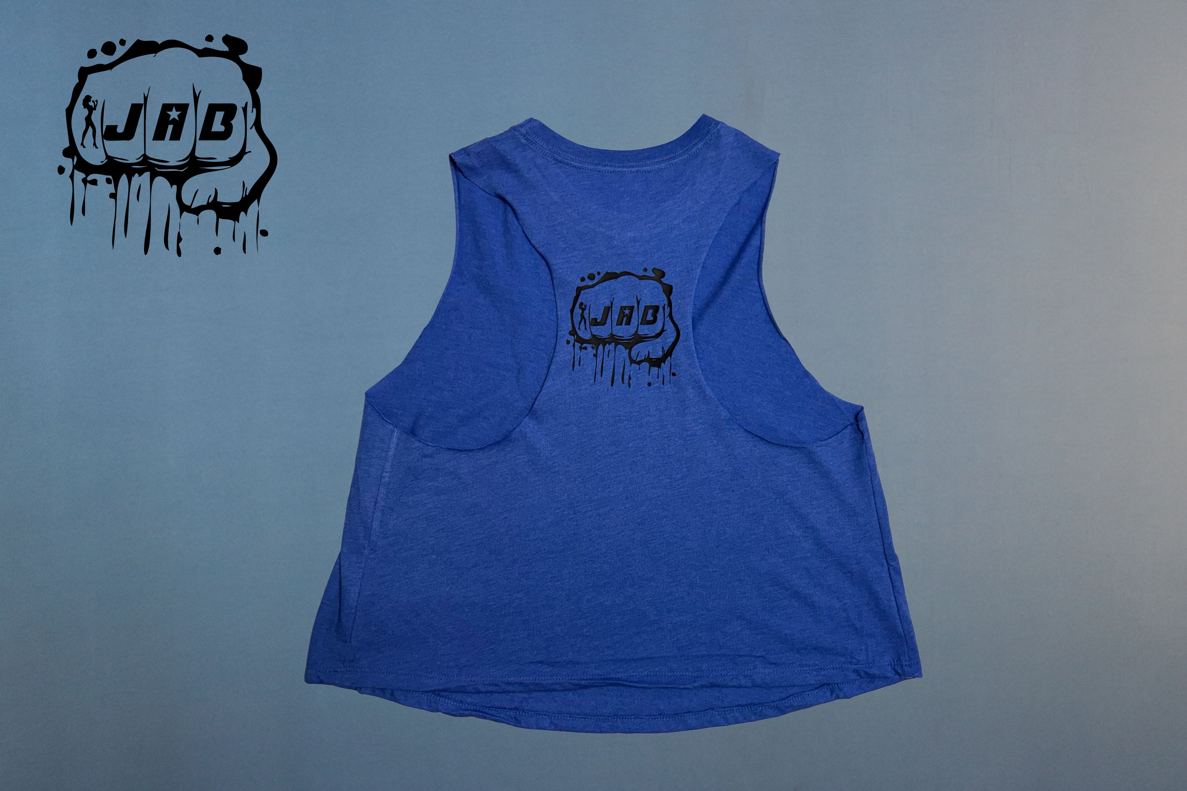 Custom JAB Racerback Cropped Tank