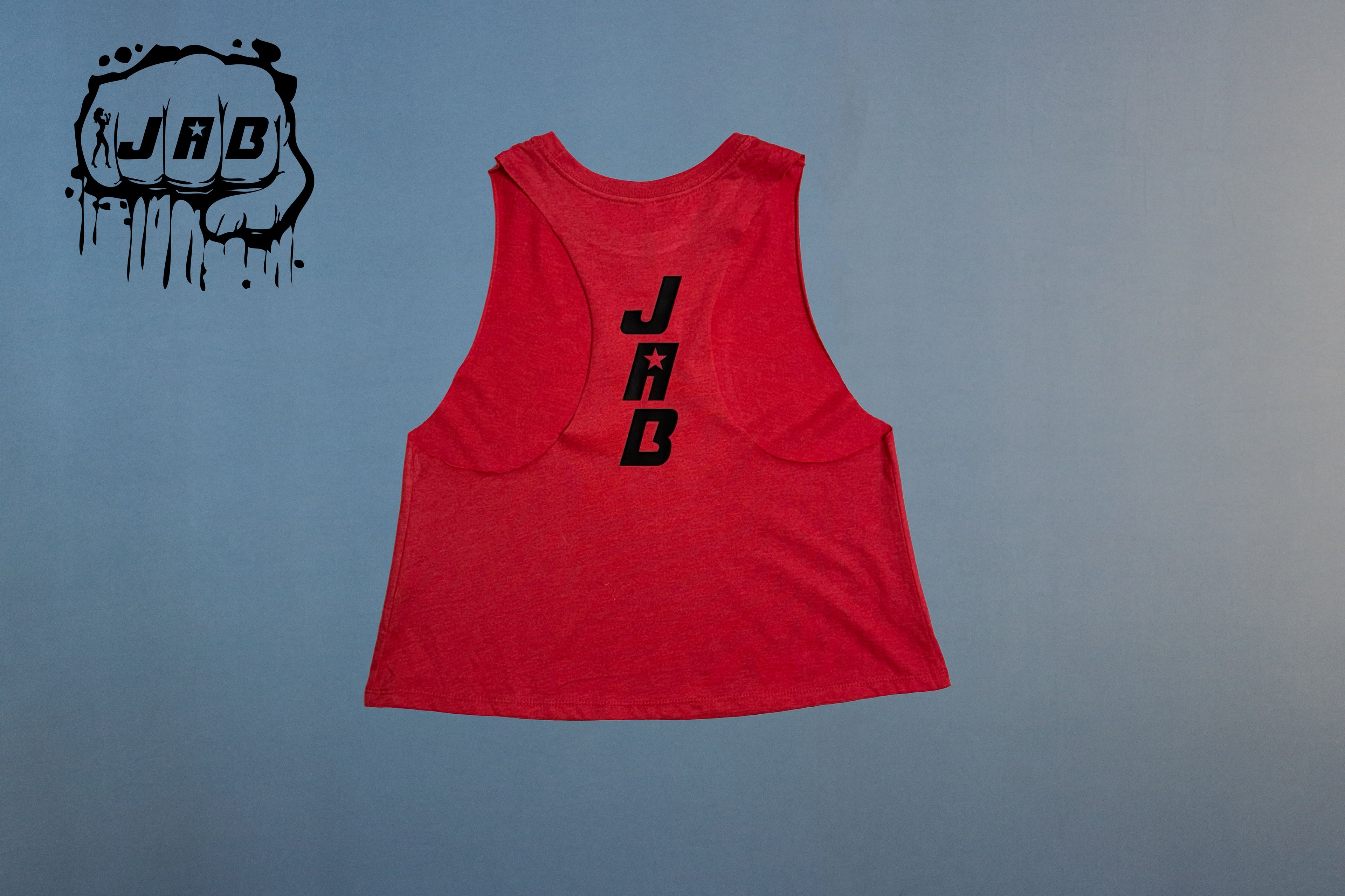 Custom JAB Racerback Cropped Tank