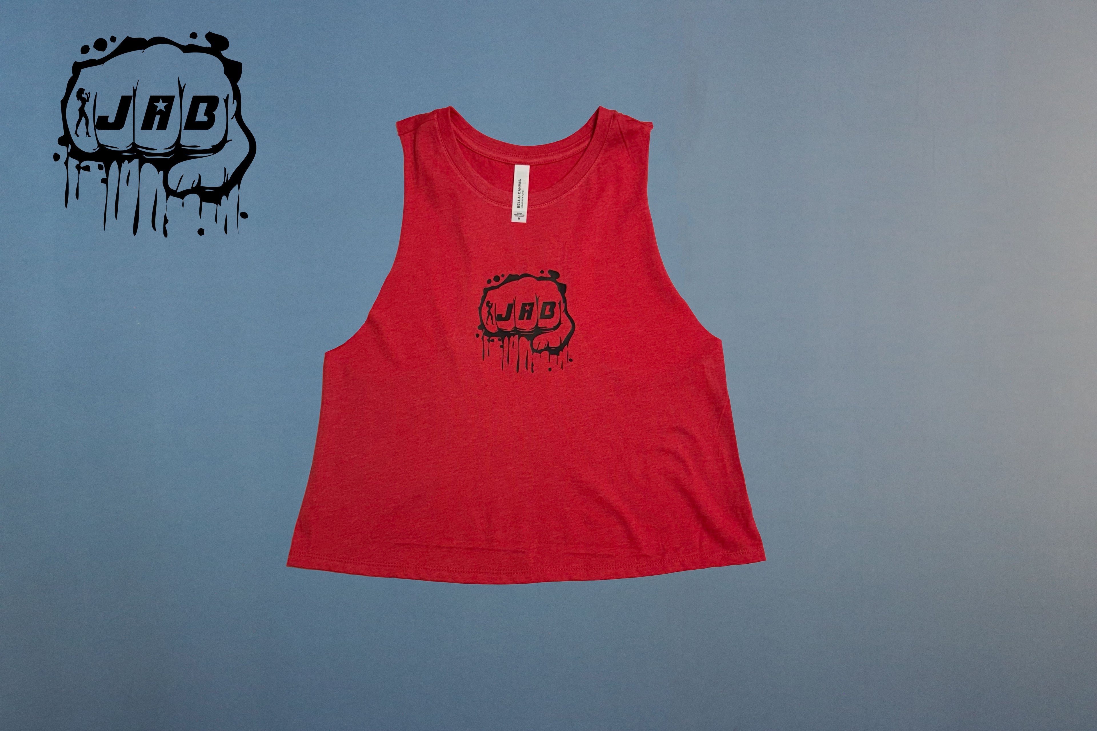 Custom JAB Racerback Cropped Tank