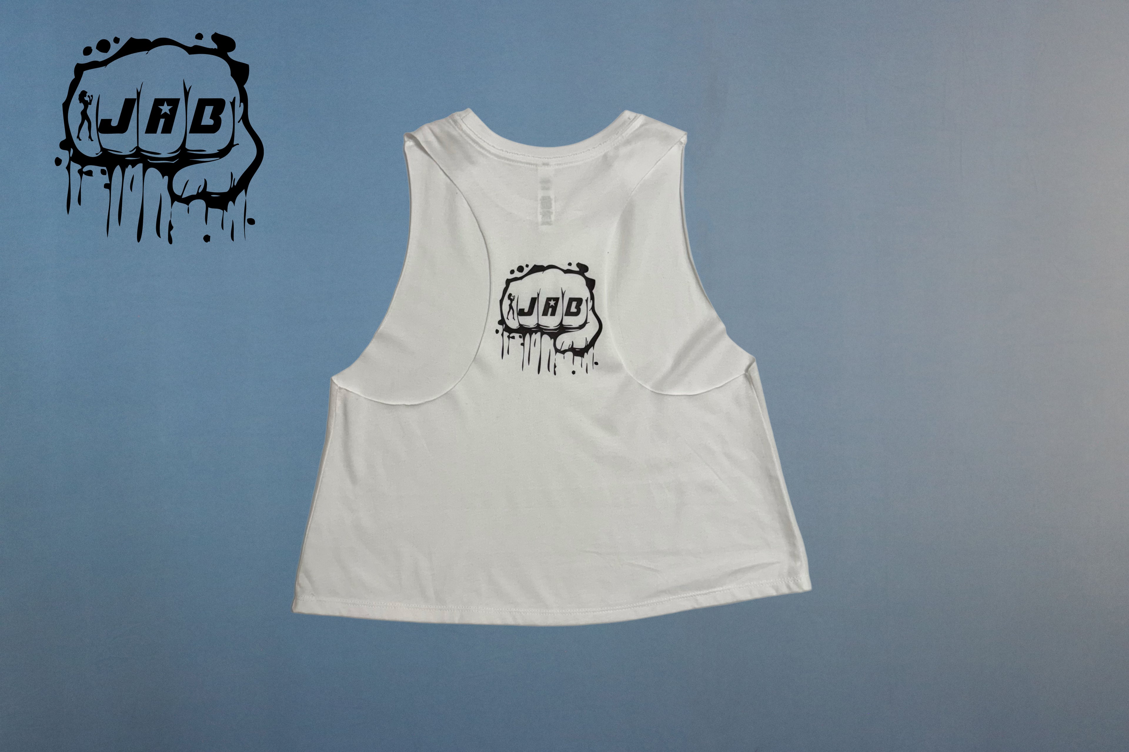 Custom JAB Racerback Cropped Tank