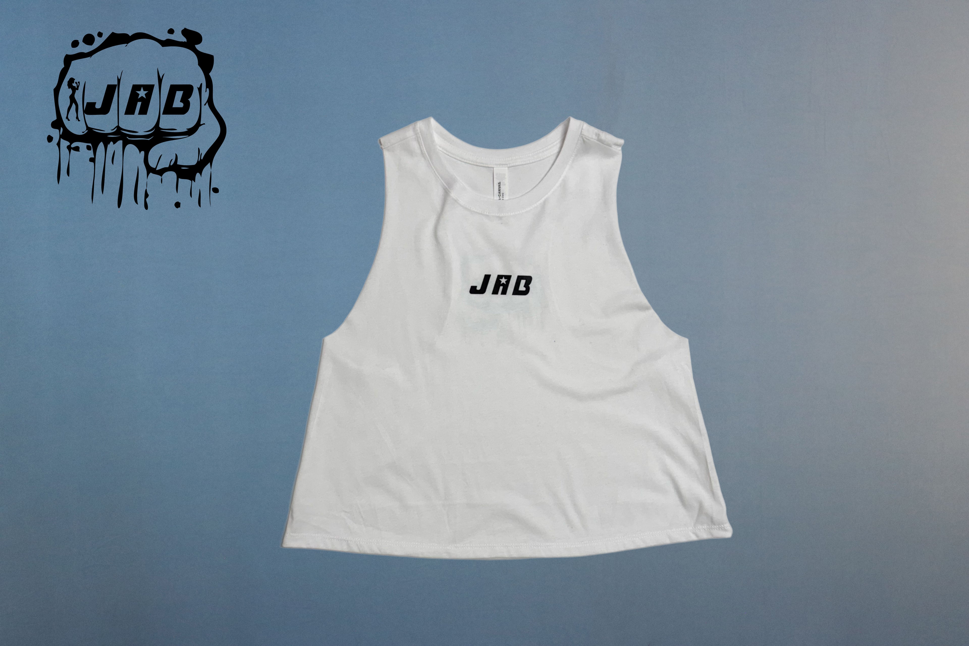 Custom JAB Racerback Cropped Tank