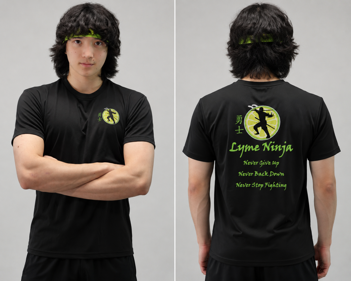 Lyme Ninja Tri-blend Short Sleeve Shirt
