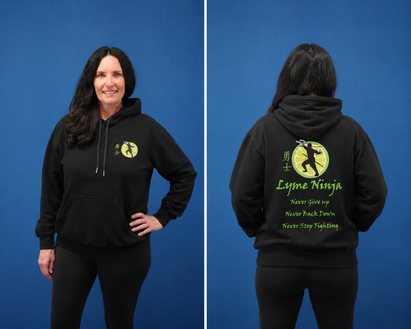 Lyme Ninja Family District Hoodie