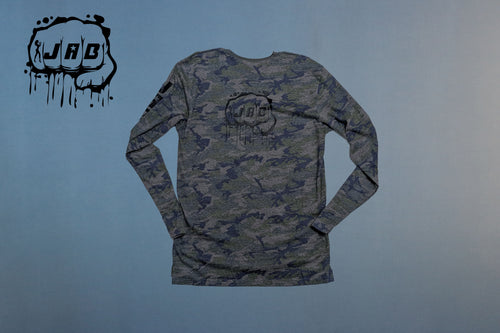 Custom JAB Unisex Camo Long Sleeve Jersey
