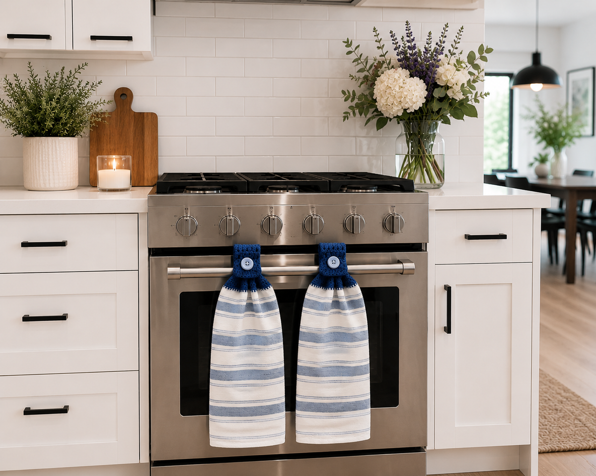 YarnAna's Handmade Kitchen Towels Murica