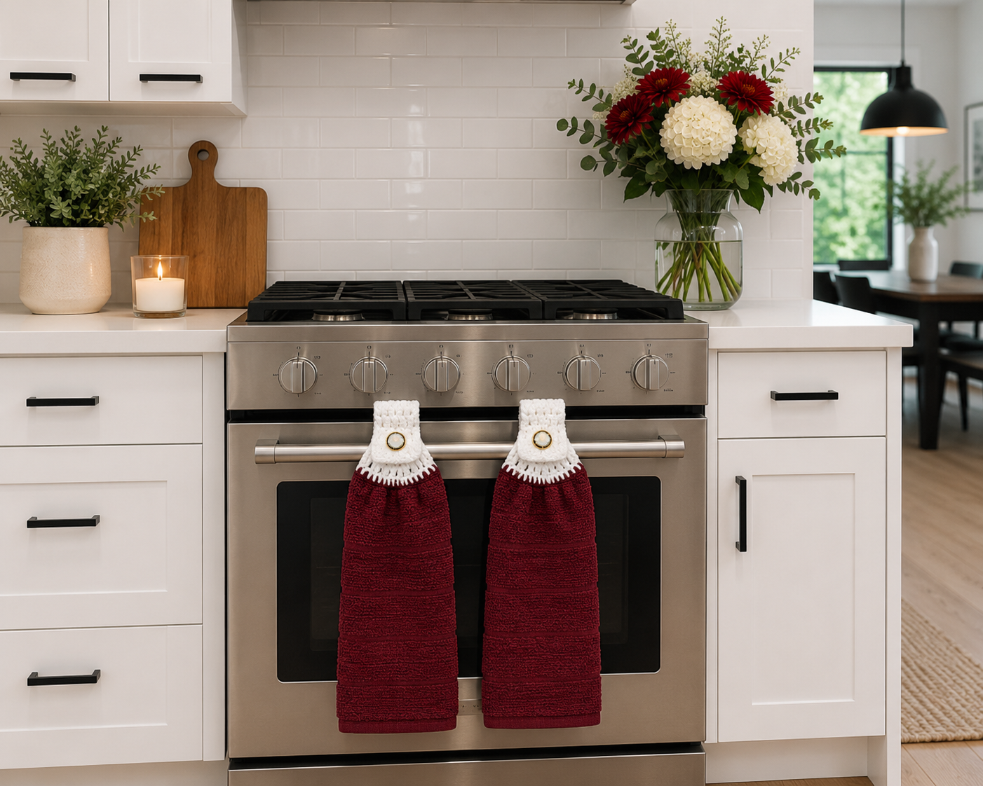 YarnAna's Handmade Kitchen Towels Solid