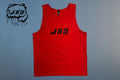 Custom JAB Unisex Concert Tank Top, Red