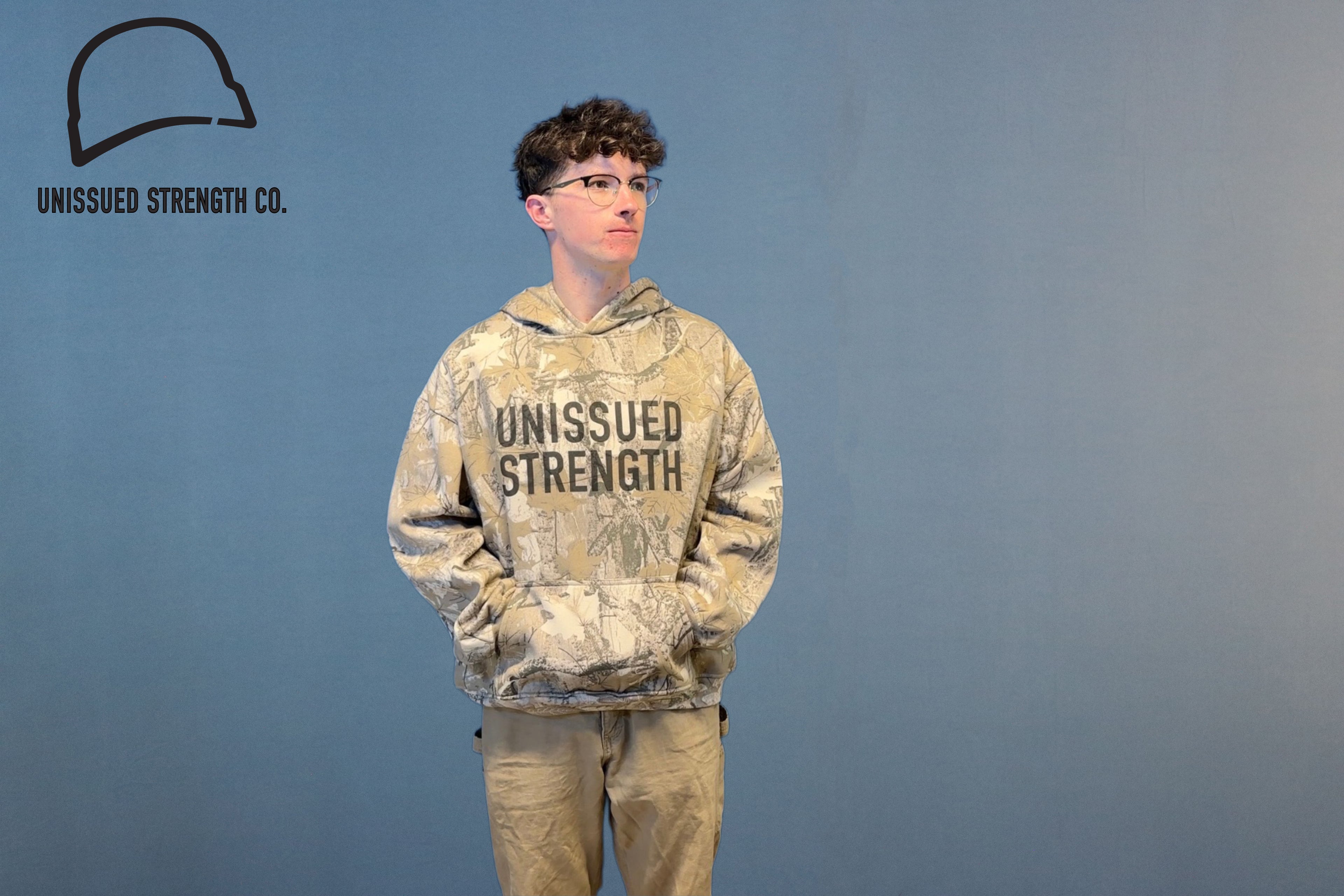 Unissued Strength™ Camo Hoodie