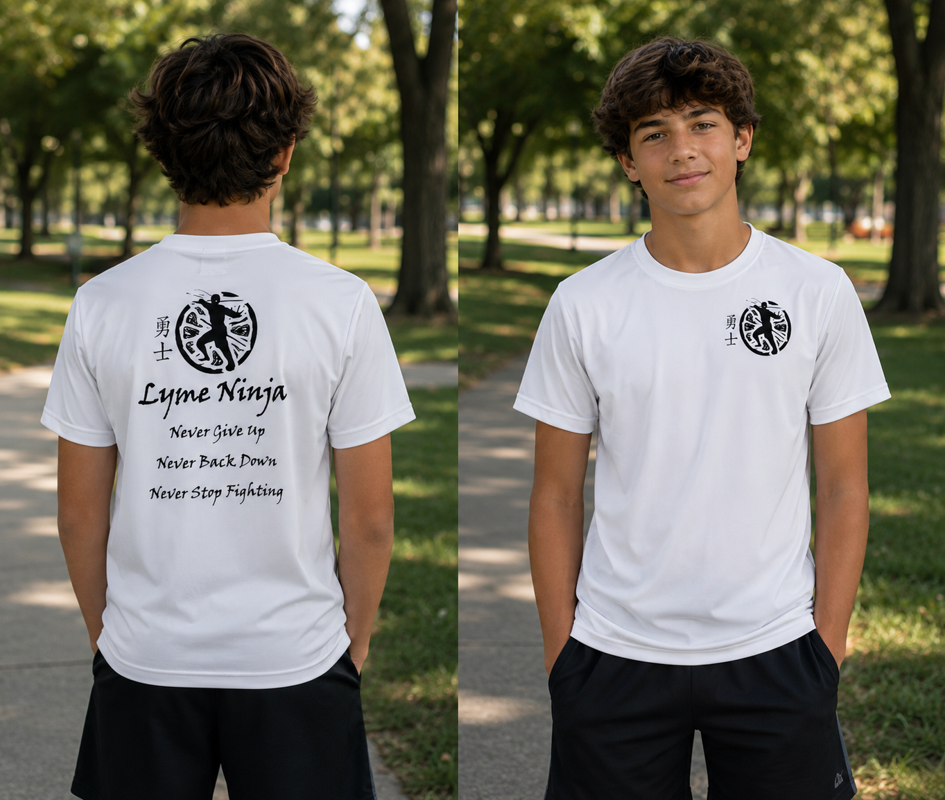 Lyme Ninja Family ***YOUTH*** T-Shirt
