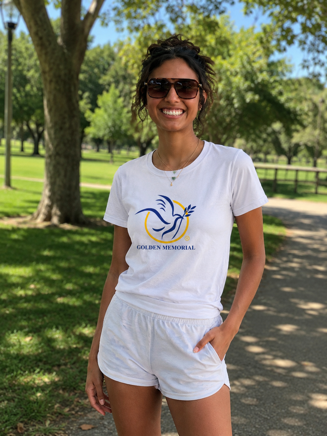 Golden Memorial Basic T-Shirt