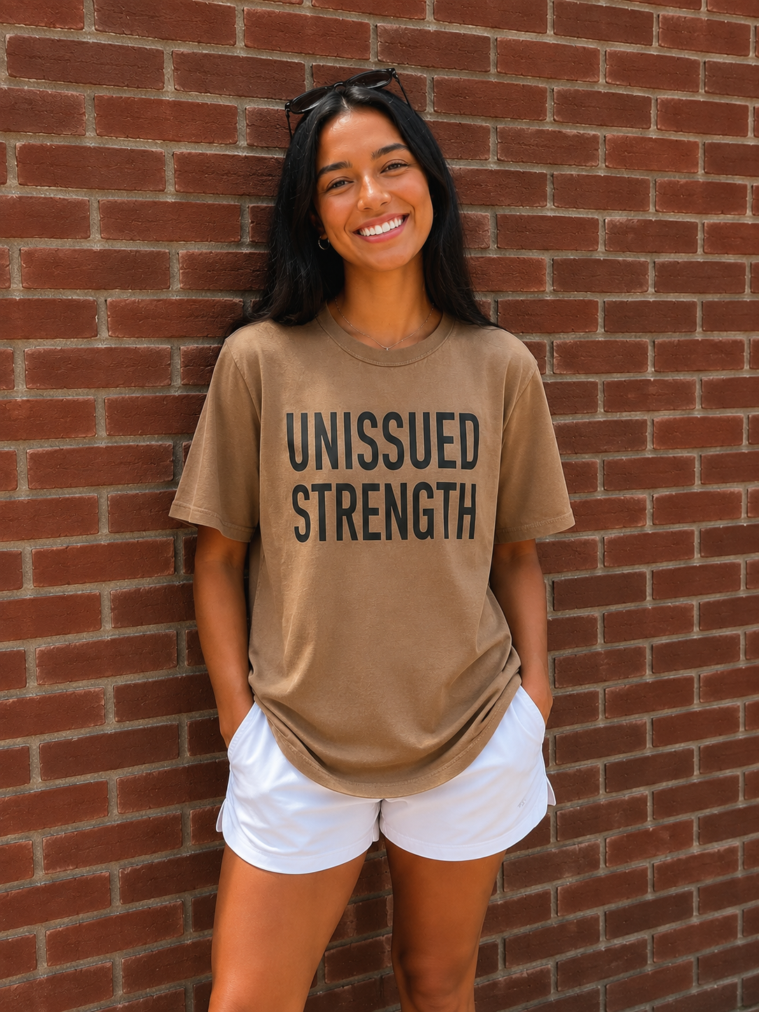 Unissued Strength™ Vintage Crewneck Tee