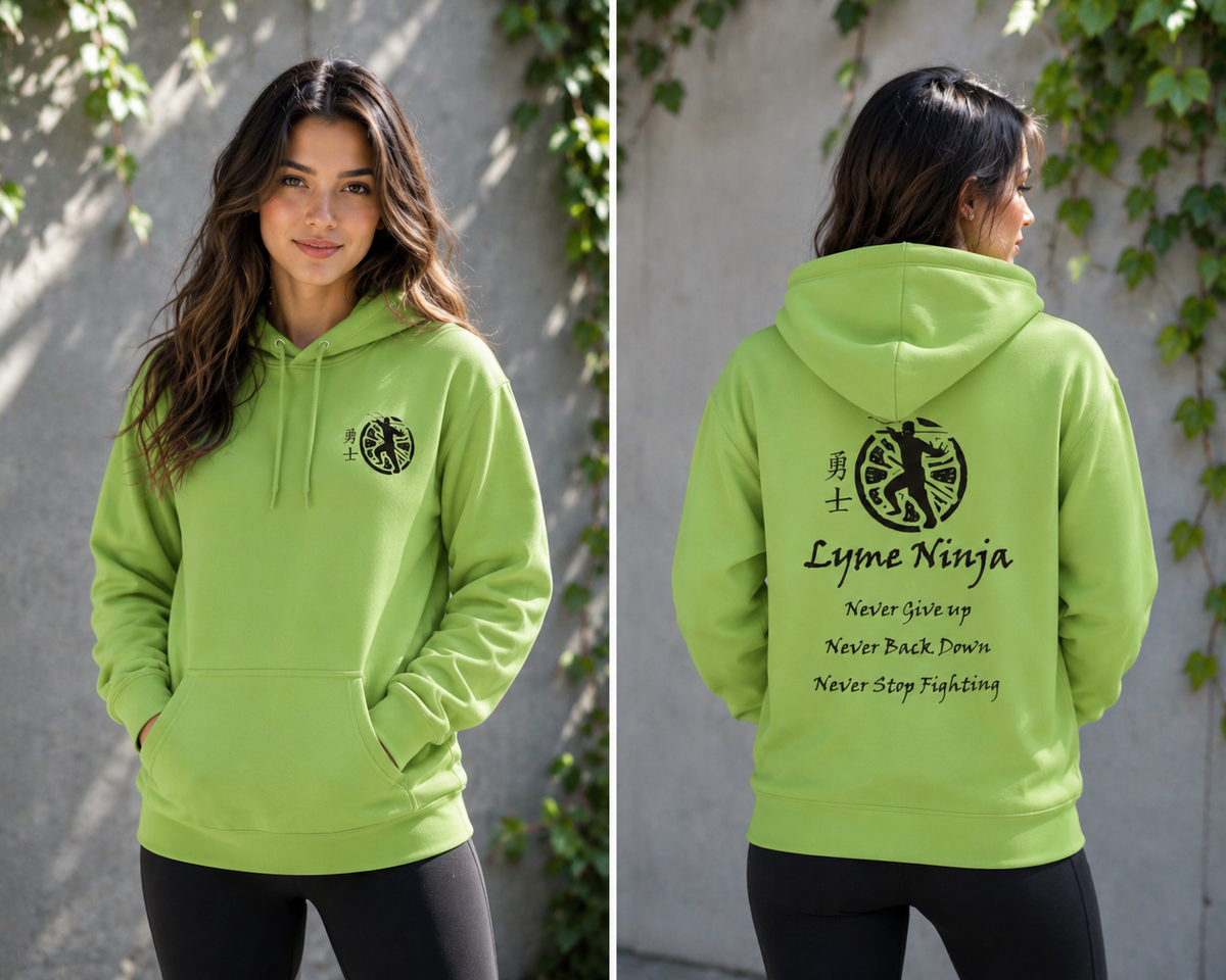 Lyme Ninja Port & Co Hoodie
