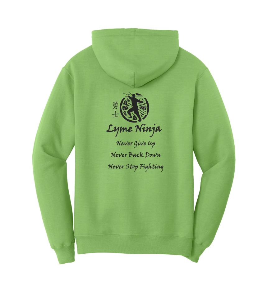 Lyme Ninja Lime Hoodie