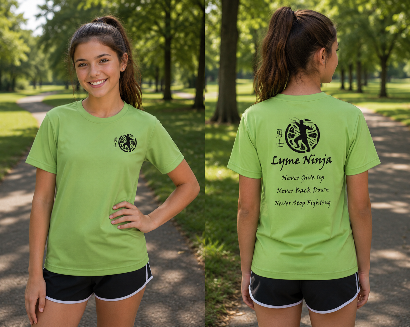 Lyme Ninja Family ***YOUTH*** T-Shirt