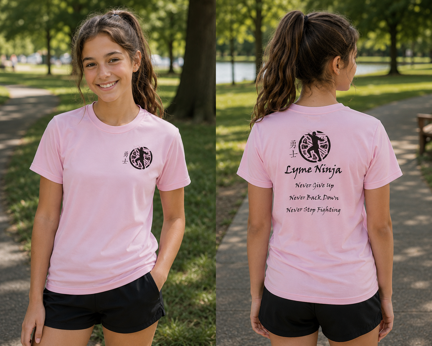 Lyme Ninja Family ***YOUTH*** T-Shirt