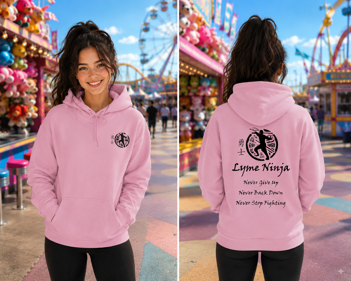 Lyme Ninja Family Port & Co Hoodie