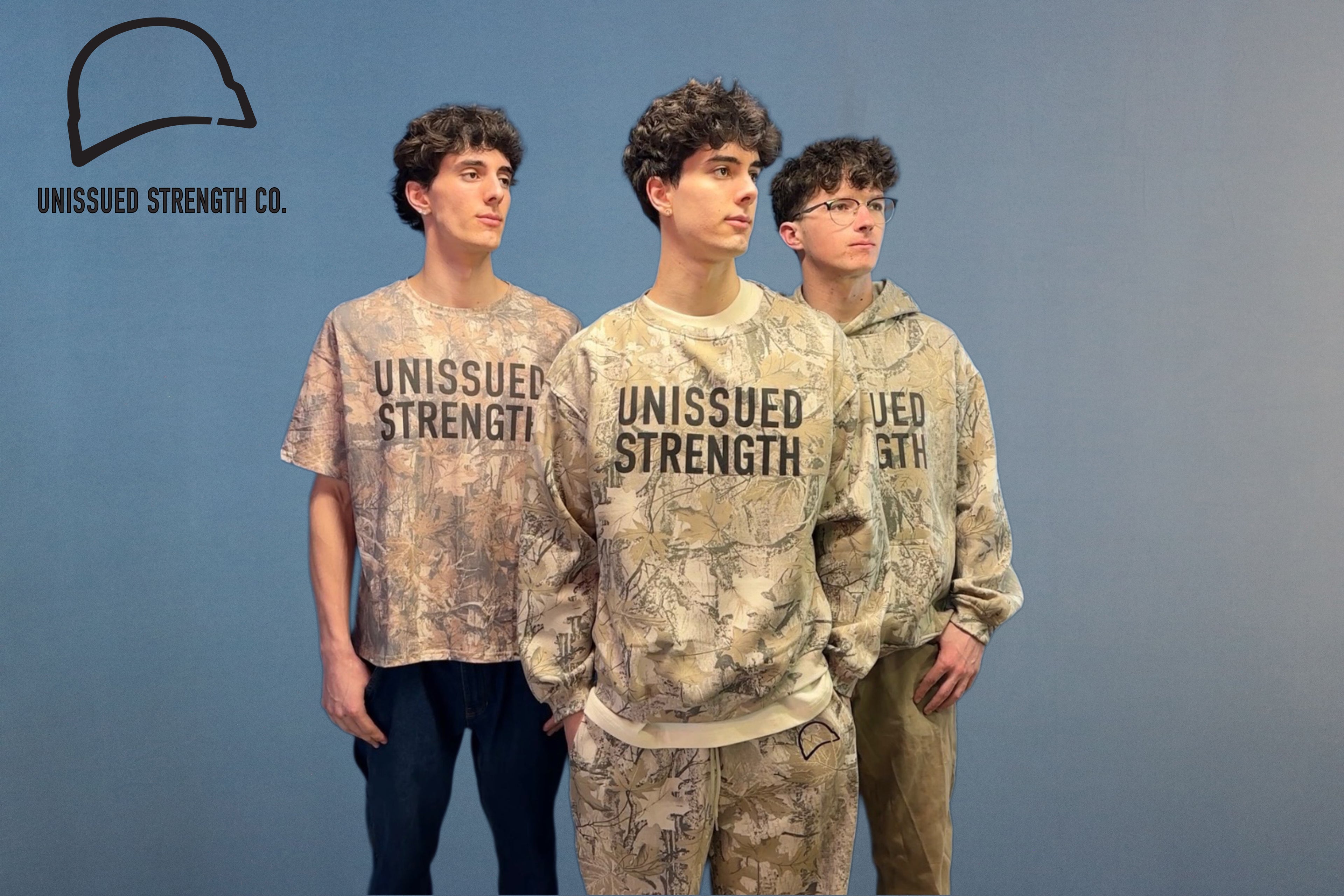 Unissued Strength™ Camo Oversized Tee