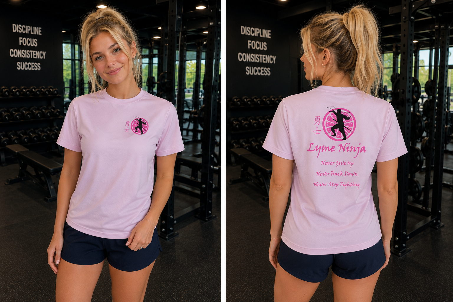 Lyme Ninja Tri-blend Short Sleeve Shirt